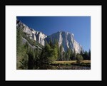 River and Cliffs in the Yosemite National Park by Anonymous