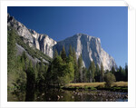 River and Cliffs in the Yosemite National Park by Anonymous