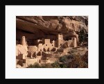 Anasazi Village in the Mesa Verde National Park by Anonymous