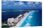 Cancun Beach and Hotels by Anonymous