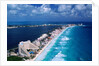 Cancun Beach and Hotels by Anonymous