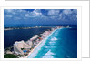 Cancun Beach and Hotels by Anonymous