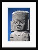 Detail Showing Warrior's Head from Atlantes Statues at the Temple of the Morning Star by Anonymous