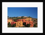 Apartment Houses Stacked on Hillside by Anonymous