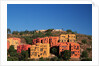 Apartment Houses Stacked on Hillside by Anonymous