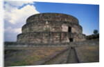 Exterior of Temple of Quetzalcoatl by Anonymous