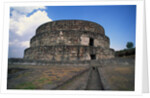 Exterior of Temple of Quetzalcoatl by Anonymous