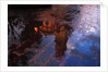 Church Reflected in Puddle by Anonymous