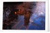 Church Reflected in Puddle by Anonymous