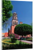 Church Beside Plaza Garden by Anonymous