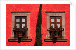 Two Balconies with French Doors by Anonymous