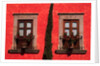 Two Balconies with French Doors by Anonymous