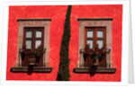 Two Balconies with French Doors by Anonymous