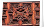 Carved Door Panel at Church of San Juan de Dios by Anonymous
