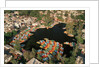Aerial of Xochimilco Floating Gardens by Anonymous