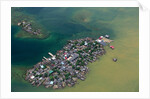Congested Kuna Village Island by Anonymous