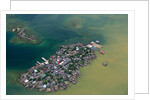 Congested Kuna Village Island by Anonymous