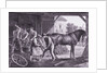 Workers in Interior of Blacksmith Shop by Anonymous