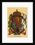 United Kingdom and Great Britain's Coat of Arms by Anonymous