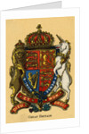 United Kingdom and Great Britain's Coat of Arms by Anonymous