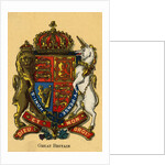 United Kingdom and Great Britain's Coat of Arms by Anonymous