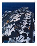 Aircrafts Aboard the USS Abraham Lincoln by Anonymous