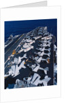 Aircrafts Aboard the USS Abraham Lincoln by Anonymous