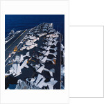 Aircrafts Aboard the USS Abraham Lincoln by Anonymous