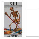 Tarot Card Depicting Death by Anonymous