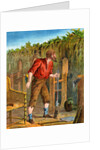 Illustration from Robinson Crusoe by Anonymous