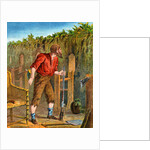 Illustration from Robinson Crusoe by Anonymous