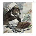 Political Cartoon Showing Conflict Between Russia and England by Anonymous