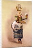 Waitress with Beer and Pretzels by Anonymous