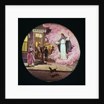 Christ Guiding Drunk Man Leaving Tavern by Anonymous