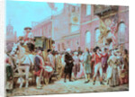 Washington's Inauguration at Philadelphia by Anonymous