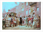Washington's Inauguration at Philadelphia by Anonymous