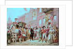 Washington's Inauguration at Philadelphia by Anonymous