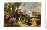 First Blow for Liberty by Felix Octavius Carr Darley