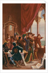 Prince Henry the Navigator and Affiliates Gazing at Window by Anonymous