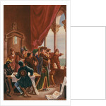 Prince Henry the Navigator and Affiliates Gazing at Window by Anonymous