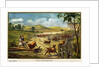 Painting of a Cattle Herder by Corbis