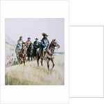 Illustration of Juan Bautista de Anza on Horseback by Anonymous