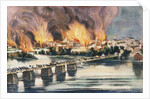 The Fall of Richmond by Currier & Ives