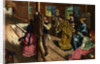 Patrons During Early Bowling Game by Anonymous