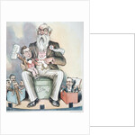 Ventriloquist Holding a Dummy by Anonymous