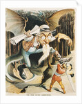 Two Individuals Fighting over Political Issues by Anonymous