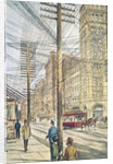 Disorderly Wires on Broadway by Anonymous