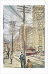 Disorderly Wires on Broadway by Anonymous