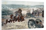 War Scene at Malvern Hill by Anonymous