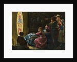 Children Viewing Picture by Anonymous